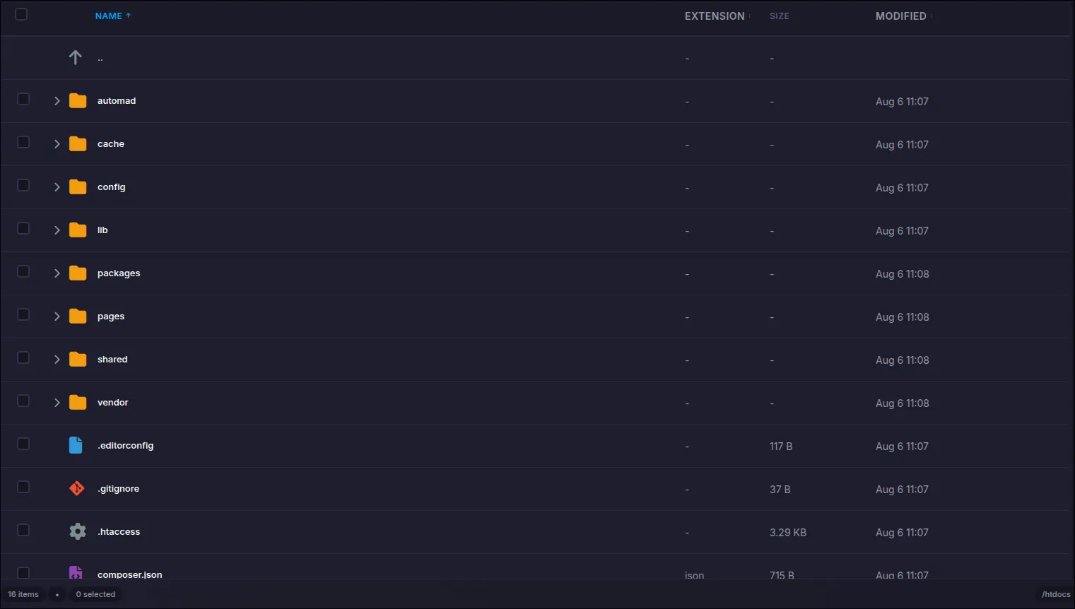 File manager